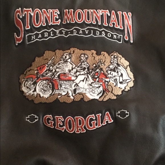 Harley Davidson leather jacket - Picture 3 of 4